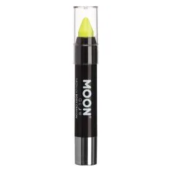 Moon Glow Pastel Neon UV Body Crayons, Jaune - 3.5g