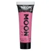 Moon Glow Pastel Neon UV Visage Rose Pastel - 12ml -Perruque Soldes moon glow pastel neon uv face paint pas tel pink single 12ml