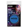 Moon Glow Pro Intense Neon UV Maquillage Bleu FLUO 36g -Perruque Soldes moon glow pro intense neon uv cake pot blue clamshell 36g