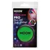 Moon Glow Pro Intense Neon UV Maquillage Green, 36g -Perruque Soldes moon glow pro intense neon uv cake pot green clamshell 36g
