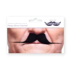 Moustache à Aiguilles - Brune (013) 7 Moustache à Aiguilles - Brune (013) -Perruque Soldes moustache a aiguilles 013 brun 2