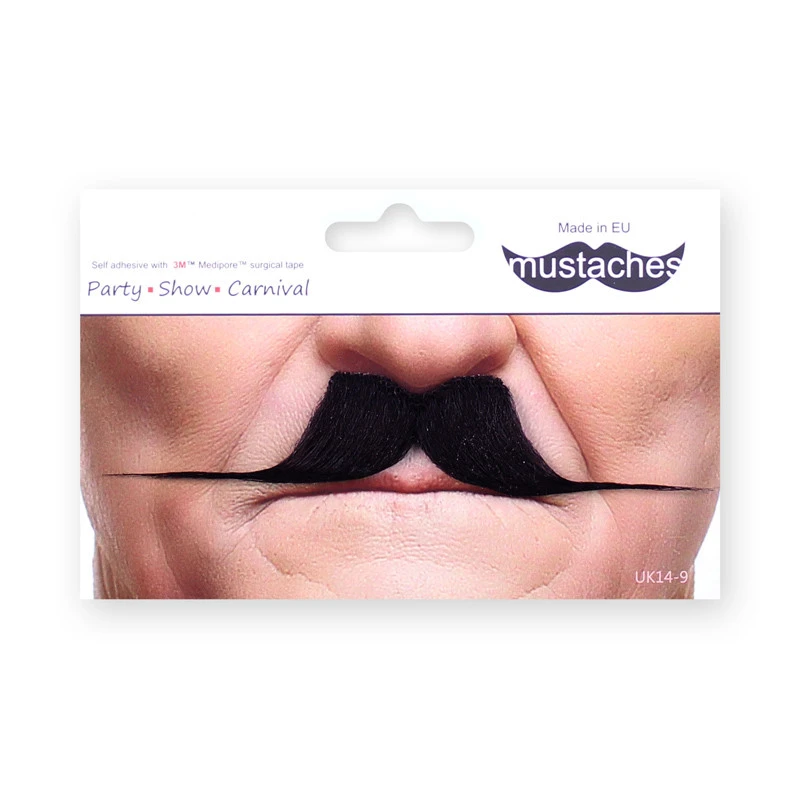 Moustache à Aiguilles - Brune (013) 5 Moustache à Aiguilles - Brune (013) – Image 3