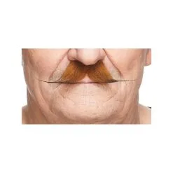 Moustache à Aiguilles -Rousse (013) -Perruque Soldes moustache a aiguilles 013 roux 1