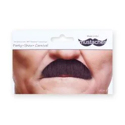 Moustache Américaine - Brune (004) -Perruque Soldes moustache americaine 004 brun 2