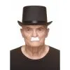 Moustache Chaplin - Blanche (002) 1 Moustache Chaplin - Blanche (002) -Perruque Soldes moustache chaplin 002 blanche