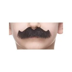 Moustache Crocs Enfant - Noir (S014) -Perruque Soldes moustache crocs enfant noir s014 1
