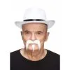 Moustache Far West - Blanche (021) -Perruque Soldes moustache far west 021 blanche