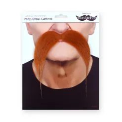 Moustache Gauloise - Rousse (030) 7 Moustache Gauloise - Rousse (030) -Perruque Soldes moustache gauloise 030 roux 2