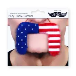 Moustache Motard - USA (024) 5 Moustache Motard - USA (024) -Perruque Soldes moustache motard 024 usa 1
