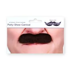 Moustache Officier - Brune (006) -Perruque Soldes moustache officier 006 brun 2