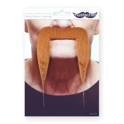 Moustache Pirate - Roux (022) -Perruque Soldes moustache pirate 022 roux 2
