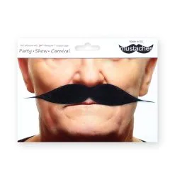 Moustache Polonaise - Noire (017) -Perruque Soldes moustache polonaise 017 noir 2