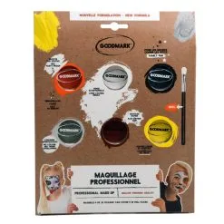 Palette De 6 Pots De 4gr + 1 Pinceau