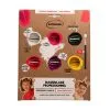 Palette De 6 Pots De 4gr + 1 Pinceau Pour Fille -Perruque Soldes palette de 6 pots de 4gr 1 pinceau pou r fille