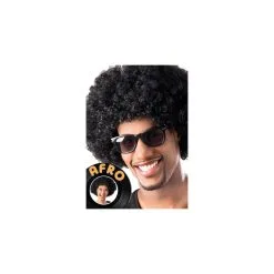 Perruque Afro - Noire -Perruque Soldes perruque afro noire 2