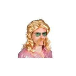 Perruque Barry Avec Moustache