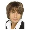 Perruque Boy Band, Brune, Style Court -Perruque Soldes perruque boy band brune style court