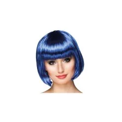 Perruque Cabaret - Bleu Roy