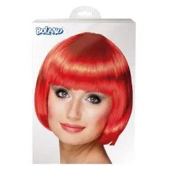 Perruque Cabaret - Rouge -Perruque Soldes perruque cabaret rouge 2