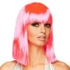 Perruque Dance Rose Neon -Perruque Soldes perruque dance rose neon
