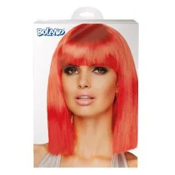 Perruque Dance Rouge Neon -Perruque Soldes perruque dance rouge neon 2