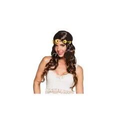 Perruque Joy Noir/brun Avec Bandeau