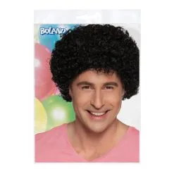 Perruque Pop Noir -Perruque Soldes perruque pop noir 1