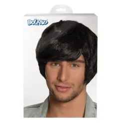 Perruque Tyler - Noire -Perruque Soldes perruque tyler noir 1