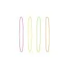 Set 4 Colliers Candy Fluo -Perruque Soldes set 4 colliers candy fluo
