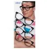 Set 4 Montures Noires Party Lunette (lunette Sans Verre) DESTOCKAGE -Perruque Soldes set 4 lunettes party noir lunette sans verre