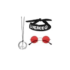 Set Peace Bandeau, Lunettes Et Collier