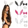 Set Sparkling Bunny 3 Couleur Assorties - Prix Unitaire -Perruque Soldes set sparkling bunny 3 couleur assorties prix unitaire