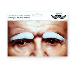 Sourcil 90 Mm - Blanc Brillant (043) -Perruque Soldes sourcil 043 blanc brillant 90 mm 1