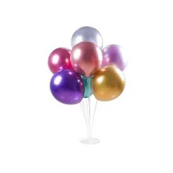 Support Acrylique Pour 7 Ballons 30 Cm -Perruque Soldes support acrylique pour 7 ballons 30 cm 2