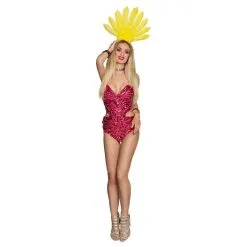 Tiare Plumes Samba Jaune Fluo DESTOCKAGE -Perruque Soldes tiare samba jaune fluo 2