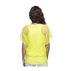 Top En Résille Jaune Fluo (M/L) -Perruque Soldes top en resille jaune fluo m l 2
