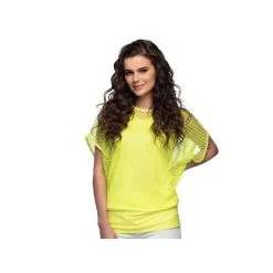 Top En Résille Jaune Fluo (M/L)