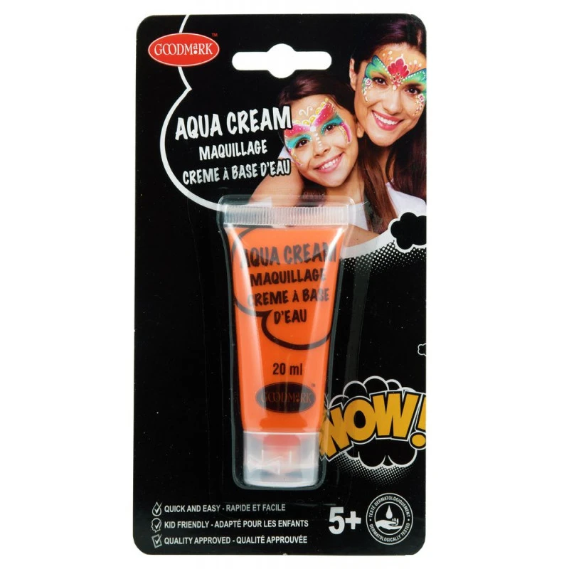Tube Crème De Maquillage à L'eau 20ml - Orange 3 Tube Crème De Maquillage à L'eau 20ml - Orange